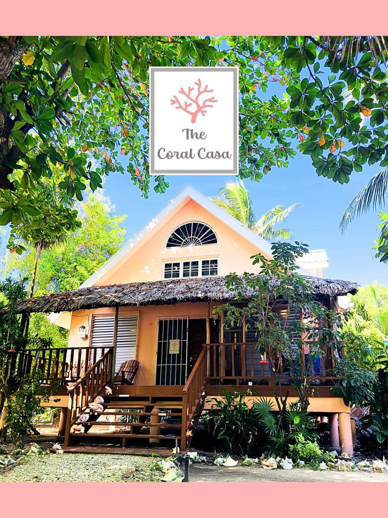 Willa The Coral Casa Caye Caulker Zewnętrze zdjęcie